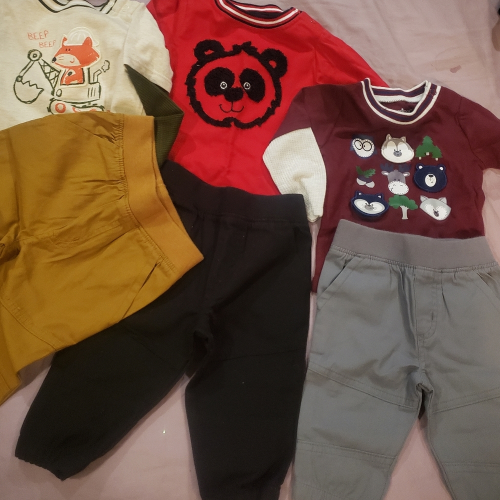 BUNDLE ALL 3 *NEW* Baby Boy outfits!